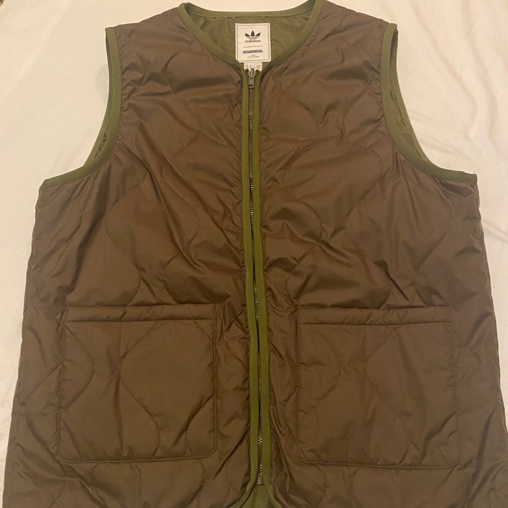 Olive Green AdidasXNeighborhood Vest